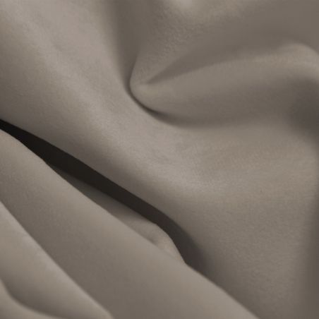 Cortina 100% Opaca de terciopelo Venise A Medida Taupe MC740