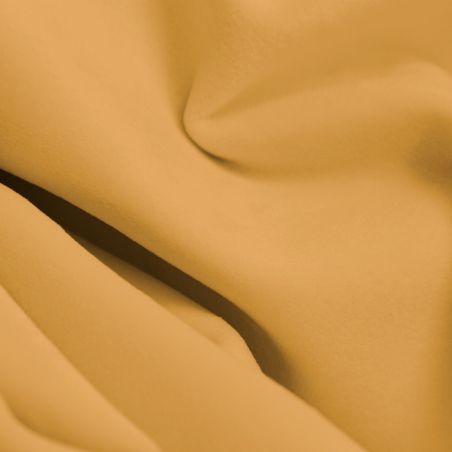 Cortina 100% Opaca de terciopelo Venise A Medida Amarillo MC215