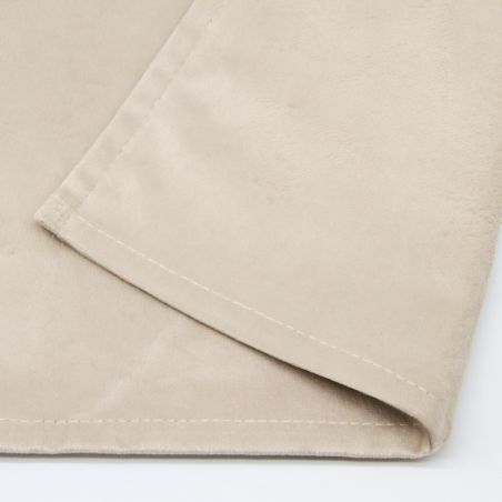 Cortina Acústica para Separar Estancias A Medida De Terciopelo Venise Beige MC15