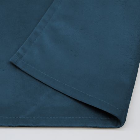 Cortina Acústica para Separar Estancias A Medida De Terciopelo Venise Azul MC56