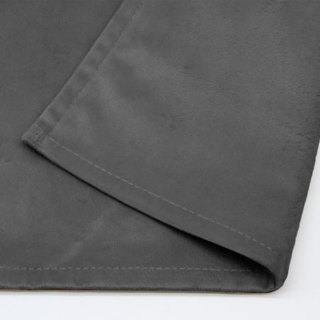 Cortina Acústica para Separar Estancias A Medida De Terciopelo Venise Gris MC09