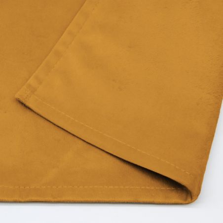 Cortina Acústica para Separar Estancias A Medida De Terciopelo Venise Amarillo MC215