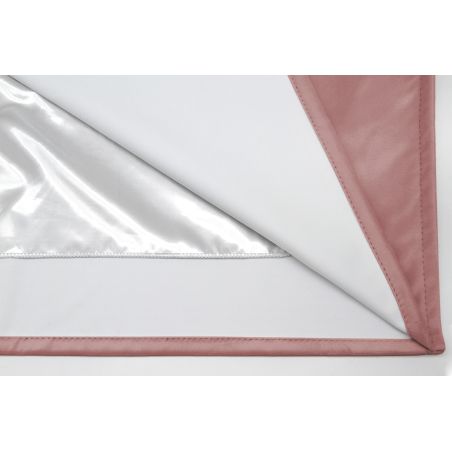 Cortina Acústica para Separar Estancias A Medida De Terciopelo Venise Rosa Viejo MC343