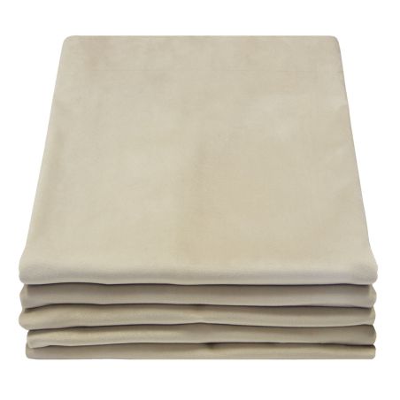 Cortina 3-en-1 Acústica Térmica Opaca de terciopelo Venise Beige MC15