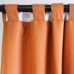 Cortina 100% Opaca Revolution Naranja MC374