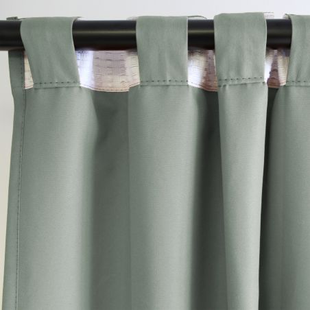 Cortina 100% Opaca Revolution Verde MC540