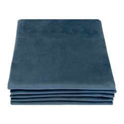 Cortina 100% Opaca de terciopelo Venise Azul MC56