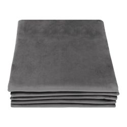 Cortina 100% Opaca de terciopelo Venise Gris MC09