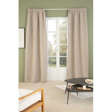 Cortina Térmica y 100% Opaca Mars Beige MC632
