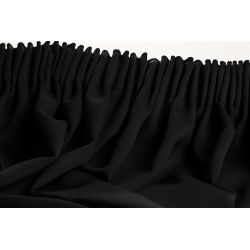 Cortina Opaca Lisa Negro MC710