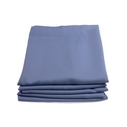 Cortina Opaca Lisa Azul MC666