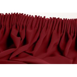 Cortina Opaca Lisa Rojo MC310