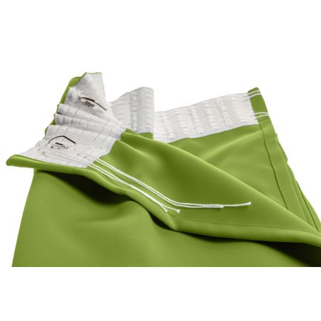 Cortina Térmica y Opaca Verde Manzana MC566