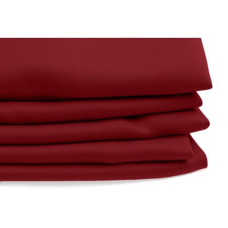 Cortina Opaca A Medida Rojo MC310